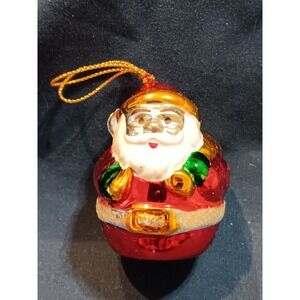 Avon 1998 Ceramic Santa Claus Christmas Ornament Gift Collection